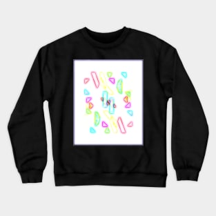 Neon Fragments Two Crewneck Sweatshirt